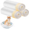 30Pcs Cat Litter Tray Liners - 45X94CM Cat Litter Bags with Drawstrings - Durable Heavy Duty Scratch Resistant and Leak Proof Large Liner Bags for Pet Litter Box