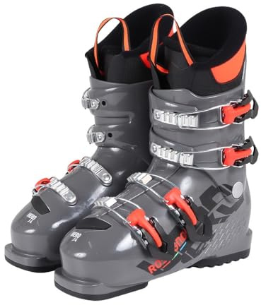 Rossignol - Skischuhe Hero J4 Meteor Grey Jungen – Größe 39,5 – Grau