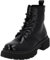 Palado Stiefeletten Damen Biak – bequeme Boots Made in Portugal - leicht gefütterte Stiefel - modische Winterschuhe Schwarz Lack UK5,5 - EU38