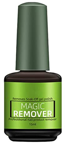 Nettoyage de vernis à ongles Gel Nettoyer de clous 15 ml Repotement des éclatements Décapandre la fausse colle à ongles pour la laque, dissolvant vernis