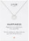 LUUK LIFESTYLE Wasserfeste Edelstahl Halskette mit Anhänger, moderner Schmuck, Geschenkidee für Damen, Glücksbringer für Frauen, feminin & filigran, Kette mit Sonne I Coin, silber