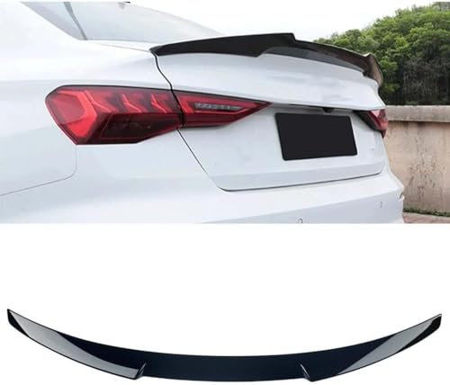 zjxtnb Auto Heckspoiler für Audi 8Y A3 S3 RS3 2020-2023, Heckflügel Lippe Spoiler Kofferraumspoiler Schwanzflügel Styling Modification Zubehör