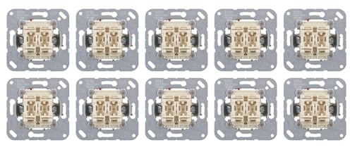 Jung 505U Wippschalter Serien (10 Stück)