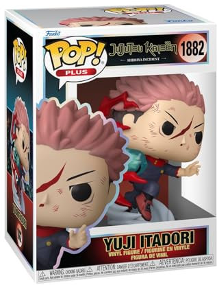 Funko Pop! Plus: JJK - Yuji Itadori - Jujutsu Kaisen - Vinyl-Sammelfigur - Geschenkidee - Offizielle Handelswaren - Spielzeug Für Kinder und Erwachsene - Anime Fans - Modellfigur Für Sammler