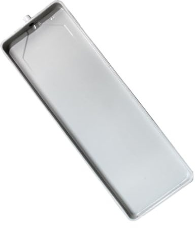 Genérico Aire Acondicionado Bandeja de Goteo Condensado de condensado con Tubo de Drenaje, colector de Agua de condensado de desagüe de desagüe de CA, para Mini Bandeja de Goteo de la Bomba de Calor