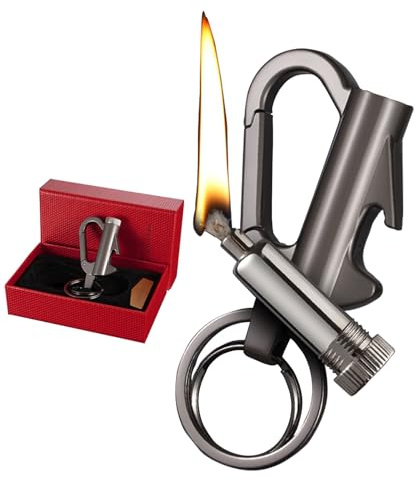 Allumette permanente (3 Paquets) - Plus de 10000 Coups de feu for Briquet, Briquet à kérosène, Allume-feu for Camping, Outil de Survie Tactique(Black)