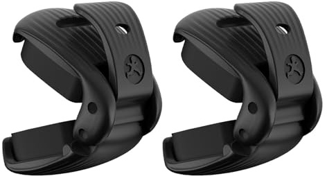 Fellflying Supporto per Canna da - Attrezzatura Portatile e Smontabile per la | 2 Pezzi Supporti Elastici Per Canna - per Riva Spiaggia Terreno Lago Fiume Barca Kayak Traina Pontile tori ed Angler