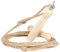 Springseil aus Hanf mit Holzgriff Springseil Sprungseil Hüpfseil Seilspringen