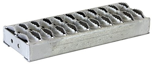 Buyers Products 3012035 galvaniserad steg (steg galvaniserad 30 x 10 cm x 1,87 tum)