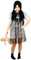 Foxxeo weißes Horror Puppen Kleid Halloween Kostüm für Damen Fasching Karneval Motto Party Größe XXXL