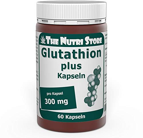 Glutathion plus 300 mg Kapseln 60 Stk. mit 30 mg Vitamin C und 20 μg Selen