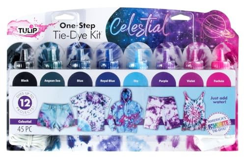 Tulip one-step Tie-dye kit Celestial 45pcs