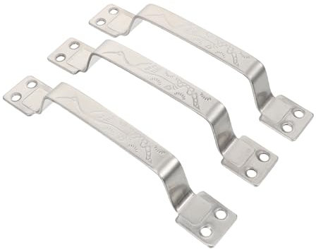 Housoutil 3piezas Manijas De Acero Inoxidable Para Tablas De Cortar De Diseño Sólido y Duradero Fácil Instalación Accesorios Para Muebles De Cocina y Gabinetes