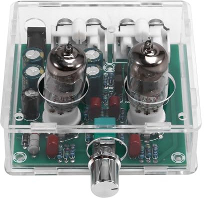 Slicooken Plaque Amplificatrice à Lampe Préampli 6J1 pour Mélangeur Préampli Audio Bile Buffer Kits Audio DIY pour Les Passionnés de l'audio et Les Amateurs.