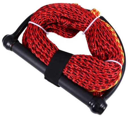 ibasenice Towable Wassersportseil Mit Griff Robuste Wasserski-Leine Für Wakeboarding Kneeboarding Und Zusätzliche Premium Bootszubehör Für Sicheres Vergnügen Dem Wasser