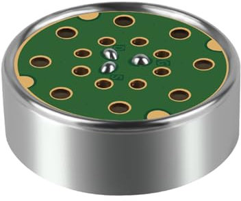 Fazvncv Micrófono condensador electret de diafragma grande, núcleos de micrófono de condensador de alta sensibilidad, captación de sonido para grabación profesional