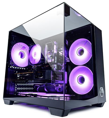 Gaming PC Venom Black Luftkühlung, RGB, bis 128GB RAM, GTX 1660S/ RTX 3050/ RTX 5060, bis 2TB SSD, Intel E5, WiFi, BT (1. Grafikkarte: NVIDIA GTX 1660 SUPER, 32GB RAM | 240GB SSD)