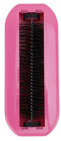 HUSHUI Spazzola per lanugine a rullo efficiente, raccolta di detriti, spazzola lavabile per la rimozione degli animali domestici, varie superfici (rosa)