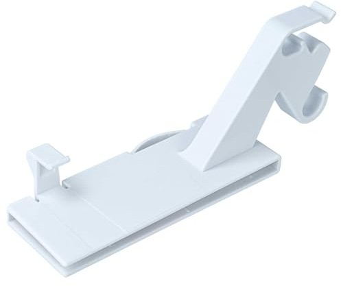 vhbw Bisagra de puerta derecha reemplaza Electrolux 2231128014 para congelador, frigorífico combi - Para compartimento congelador