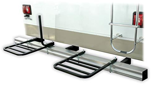 Swagman RV Approved 2 Bike RV Bumper Mount Rack – U-Bolt Mounted Carrier for Travel Trailers and RVs