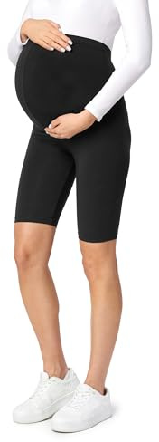 Be Mammy Dams Moderskap Korta Leggings 04(Svarta Prickar, S)