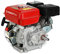 EBERTH 6,5 PS 4,8 kW Benzinmotor Standmotor Kartmotor mit Reduktionsgetriebe 2:1, Benzin Motor mit 20 mm Ø Welle, Ölmangelsicherung, 4-Takt, 1 Zylinder, 196 ccm Hubraum, Antriebsmotor mit Getriebe