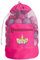 WEDNOK Rosa Strandspielzeug Tasche Einhorn Sandspielzeug Netztasche Groß Faltbare Wasserspielzeug Netz Rucksack Kinder Spielzeug Aufräumsack Strandtasche für Mädchen Sommer Strandurlaub Picknick