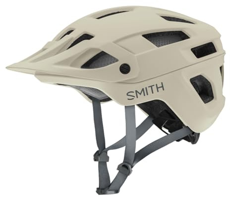 SMITH Engage MTB Cycling Helmet – Matte Chalk, Small