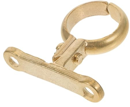 FIXOSHEE Abrazadera De Tubo De Latón 22 Mm De Alta Resistencia Con Soporte Para Manguera Abrazadera De Soporte Para Tubería De Aire Acondicionado Para Instalaciones Domésticas e Industriales