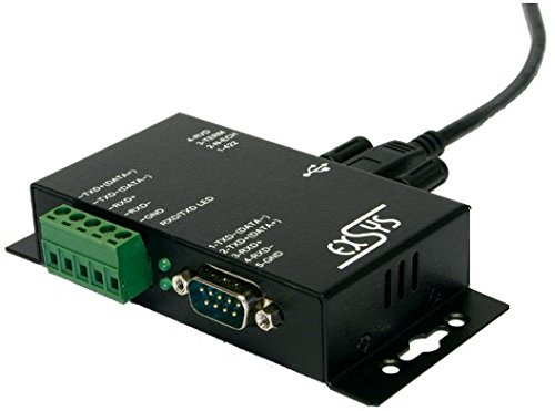 EXSYS USB 2.0 to 1S Serial RS-422/485 Ports Schnittstellenkarte und Adapter – Schnittstellenkarten und Adapter (USB, FTDI, Schwarz, CE, FC, ROHS, WHQL, 0-55 °C, 5-95%)
