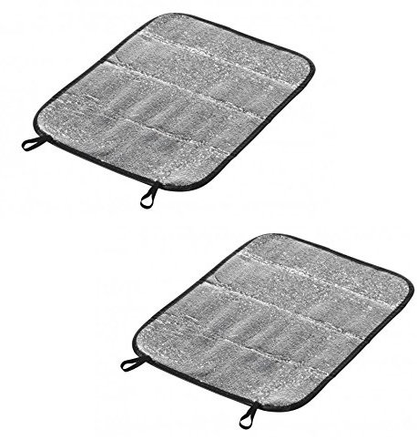 HAC24 2X Thermo Outdoor-Sitzunterlage 35x40 cm Sitzkissen Thermokissen Reisekissen