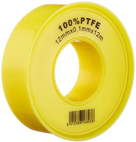 anzapack 954114 F – Ruban téflon professionnelle de 12 m. x 12 mm x 0,1 mm.