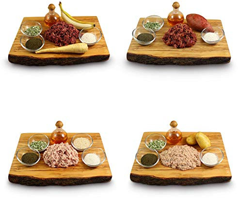 FROSTFUTTER PERLEBERG Barf Hundefutter, 5 kg Barf-Complete-Paket S, für kleine Hunde, ohne Zusatz- und Konservierungsstoffe