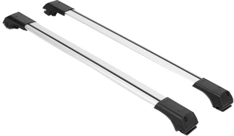 Dachträger Dachgepäckträger Querträger kompatibel mit OEM Dachreling für Renault Clio 3 Typ R Grandtour 2005-2013 V1DT-GR