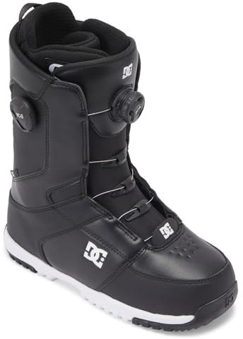 DC Shoes Control - Stivali da snow BOA® da uomo ADYO100073., Nero bianco, 44 EU