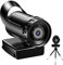 Webcam, Cámara web Full HD 4K 2K 1080P Cámara web con micrófono Cámara web USB for transmisión en vivo PC Computadora Video Mini cámara 4K para Videoconferencias, Streaming y Aprendizaje(1080P)