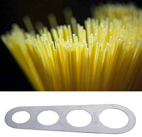 Marhynchus Strumento di Misurazione degli Spaghetti in Acciaio Inossidabile da 1 Pc per 4 Porzioni di Servizio - Conveniente per Uso Domestico o Professionale