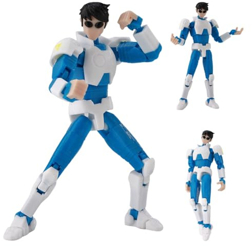 Zhongkaihua Mark Grayson F Figur, 14 cm Poserbar 3D-tryckt Actionfigur med utbytbara händer, Anime Modell Staty Samlarföremål Bordsdekoration Ornament