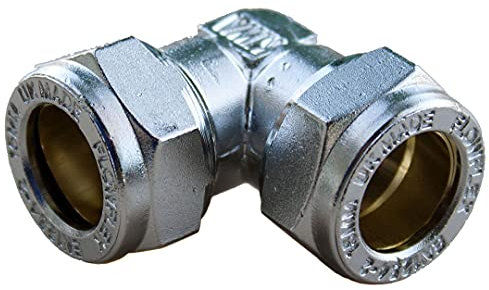 Oracstar PFC03 Compression Elbow, Chrome, 15mm