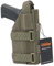 EXCELLENT ELITE SPANKER Taktische verstellbare Pistolenholster für M1911 Glock 17 G18 G19 G26 G34 XD-45acp CZ P-10C Molle Holster(Olivgrün)
