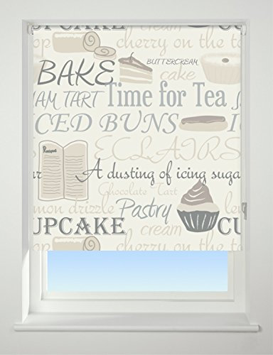 Bake Off Neutral, Daylight Light Filtering Roller blind, (180 cm Wide)