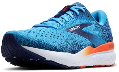 Brooks 1104181D493 Ghost 16 Uomo, Bonnie Blue/Blue Ribbon/Orange EU 40