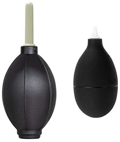 Druckluft Staubreiniger,2er pack Rakete Luftdruck Cleaner Druckluftspray Luftdruckpistole für Kamera Objektiv Reinigungs und PC Tastatur Reinigung Handy Linse Keyboard Mit Kurze oder Lange Düse