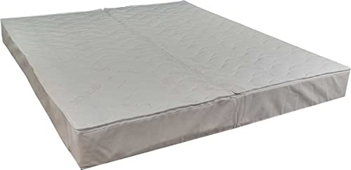 my-waterbed Tencel - Wasserbett Bezug Auflage - rundum mittig teilbar waschbar bei 60°C (200x220cm)