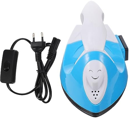 EXCEART Mini Plancha Costura Portátil Emisión de Calor y Mango Curvado, Máquina de Prensado Térmico para Manualidades DIY y Transferencia de Calor