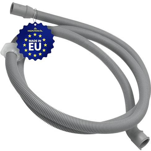 Manguera Desague Lavavajillas 2330 mm con Código Original 140005633064 140000599013 140005633056 140010997017 para Zanussi - MADE IN EU - Garantía de 10 Años - MONTERAL