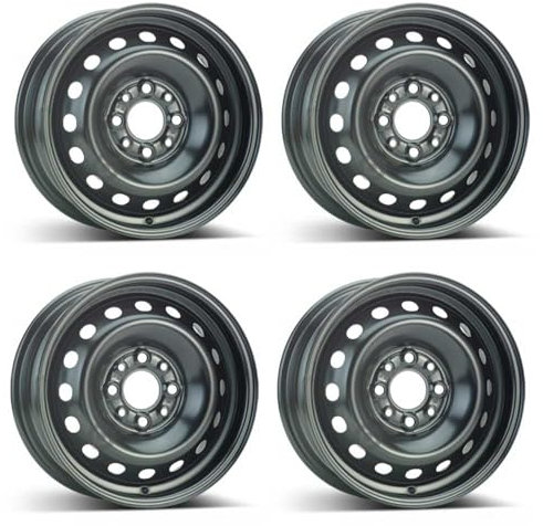 4x Alcar Llantas de acero 4-4180 5.0Jx13 ET35 4x98 compatible con Fiat Panda Punto