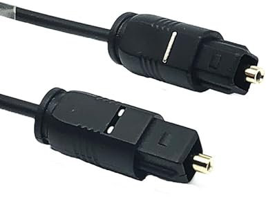 T-ProTek Digital Toslink Optisk optisk ljudkabel kompatibel för adapter Optisk Coaxial Toslink RCA