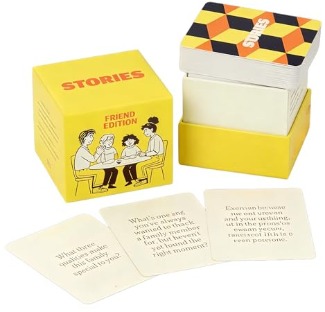 Maslasee Family Games, Taless Cards for Adults Kids taless Family Edition: 150 Conversation Cards for Storytelling Quality Time Card Games for Adults edition card game (Home Edition)