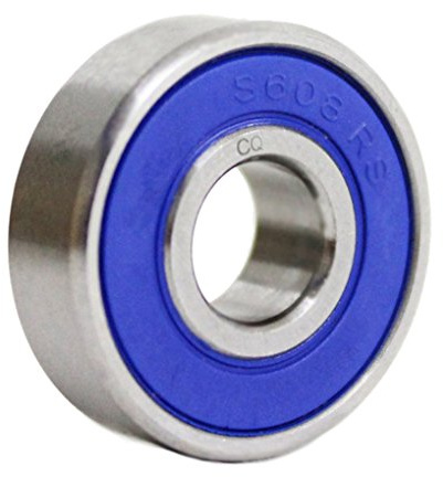 S608 2RS C3 / SS608 2RS C3 - Edelstahl Kugellager 8x22x7 mm/erhöhte Lagerluft/Industriequalität DIN625-1 mit G10-Präzisionskugeln 608RS 608C3